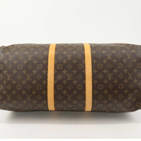 Authentic Louis Vuitton keepall 60 bandouliere travel monogram unisex with strap - Picture 7 of 11